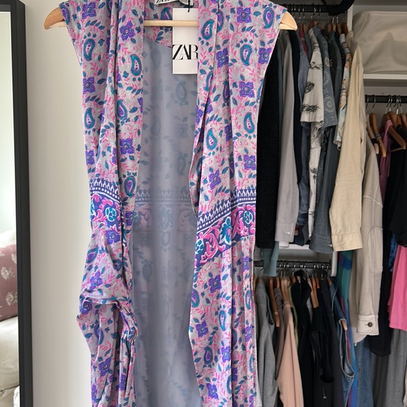 Zara wrap dress NWT - Picture 5 of 6